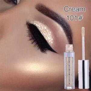 Phoera Cream Glitter Liquid Eyeshadow # 101 Cream Color